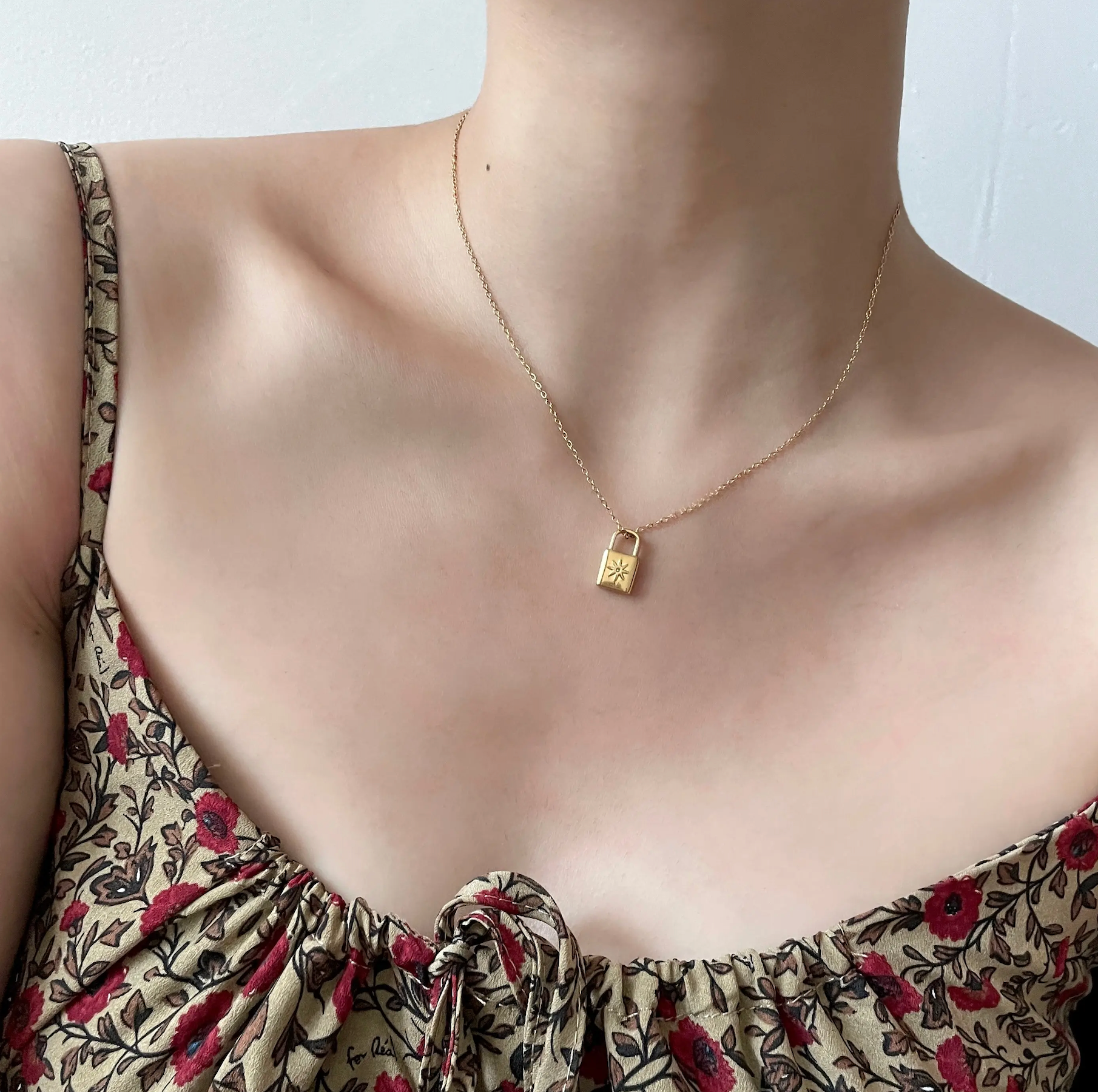 Valeria Lock Necklace