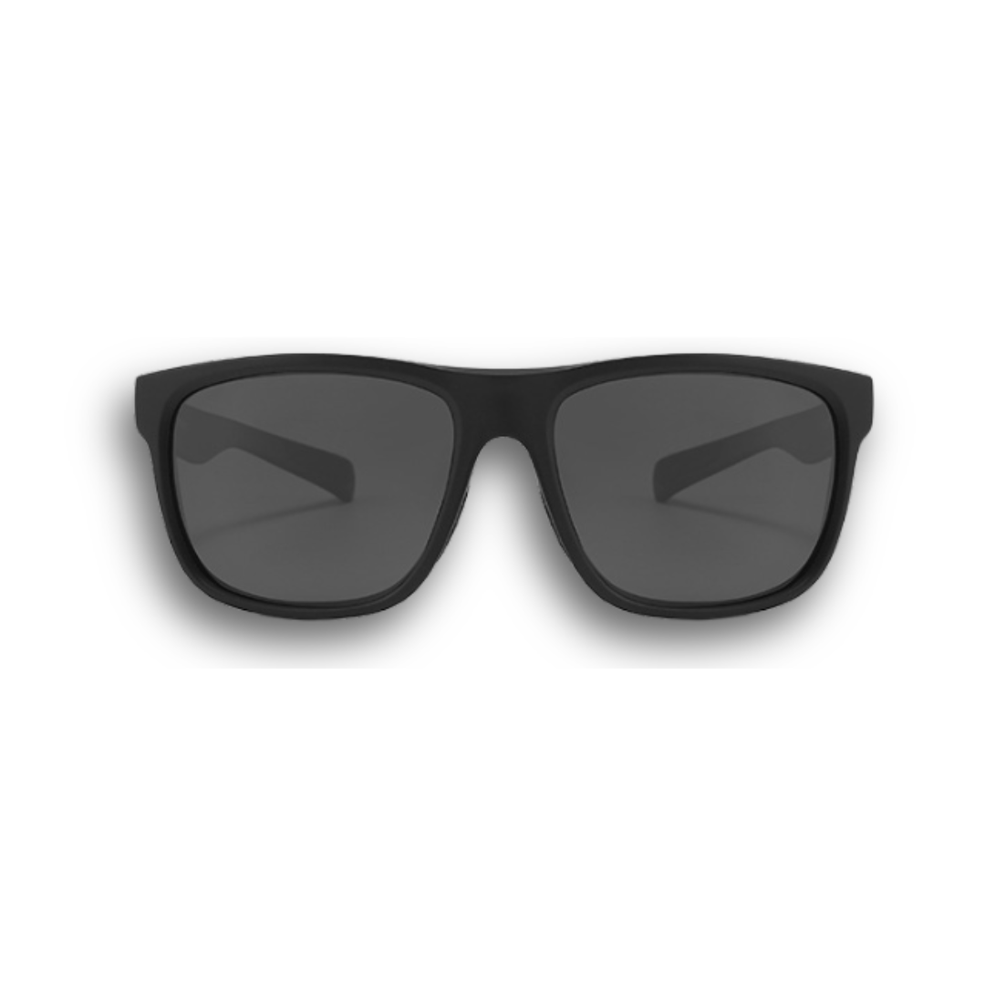 Matte black square frame designed to suit most face shapes - The Soren